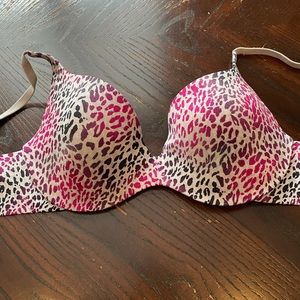 Victoria’s Secret lined Demi bra.